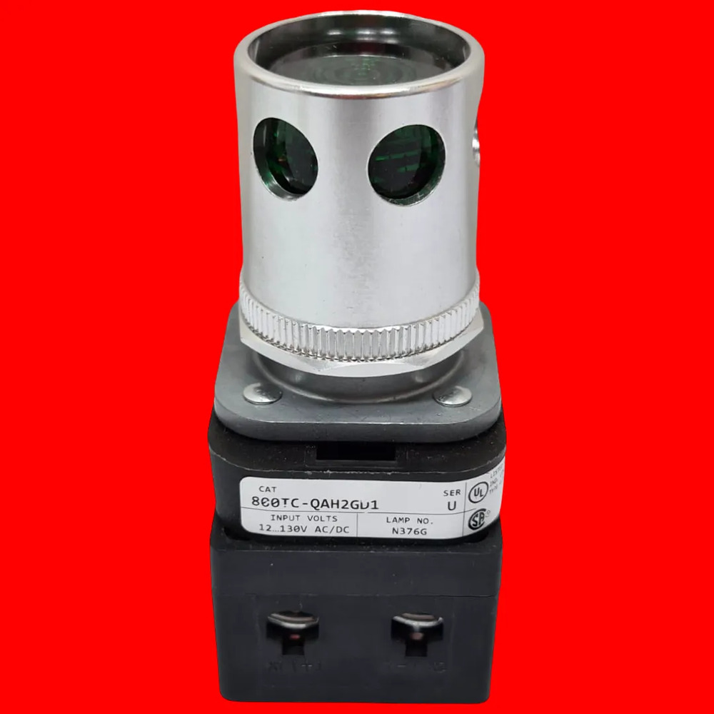 Boton Selector Luces 800tc-qah2gd1 Allen Bradley Verde - Imagen 4