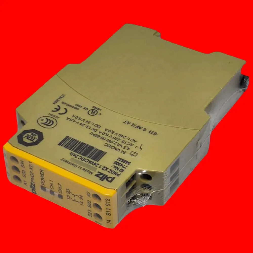 Pilz 774306 Pnoz X2.1 24vac/dc 2n/o Relé De Seguridad - Imagen 4
