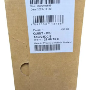 Quint-ps/1ac/24dc/5 Phoenix Contact No. 2866750 Fuente