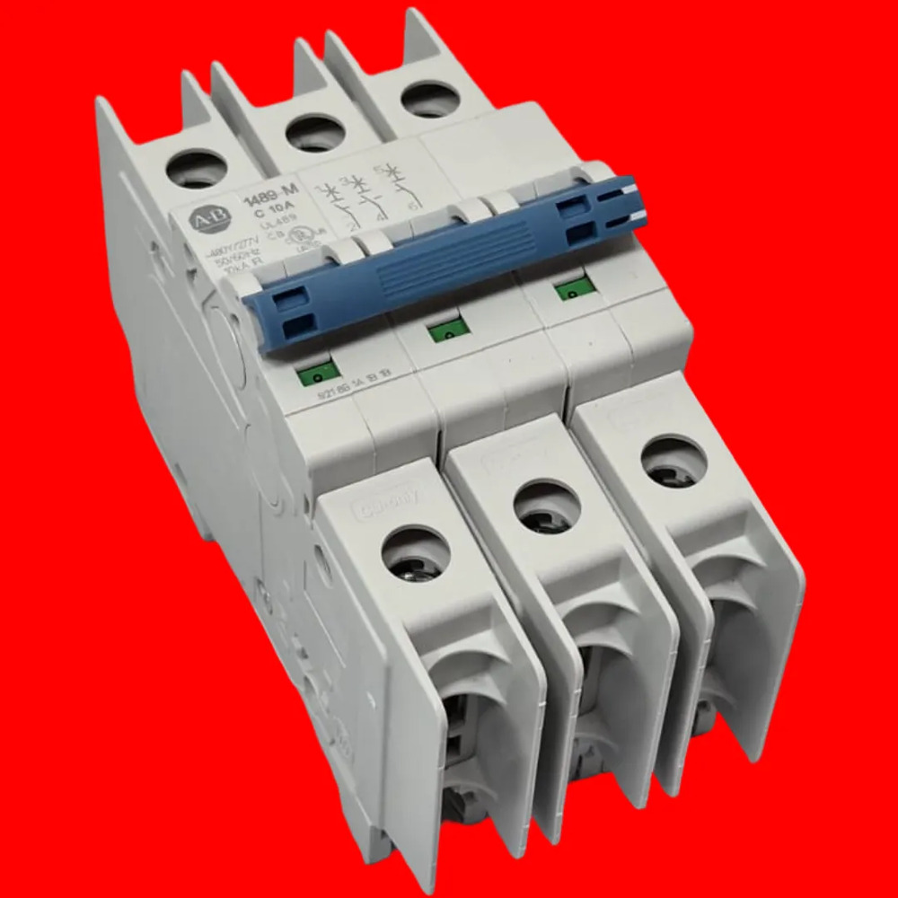 Pastilla Termomagnetica Allen Bradley 1489-m3c100 3 Polos 10 - Imagen 3