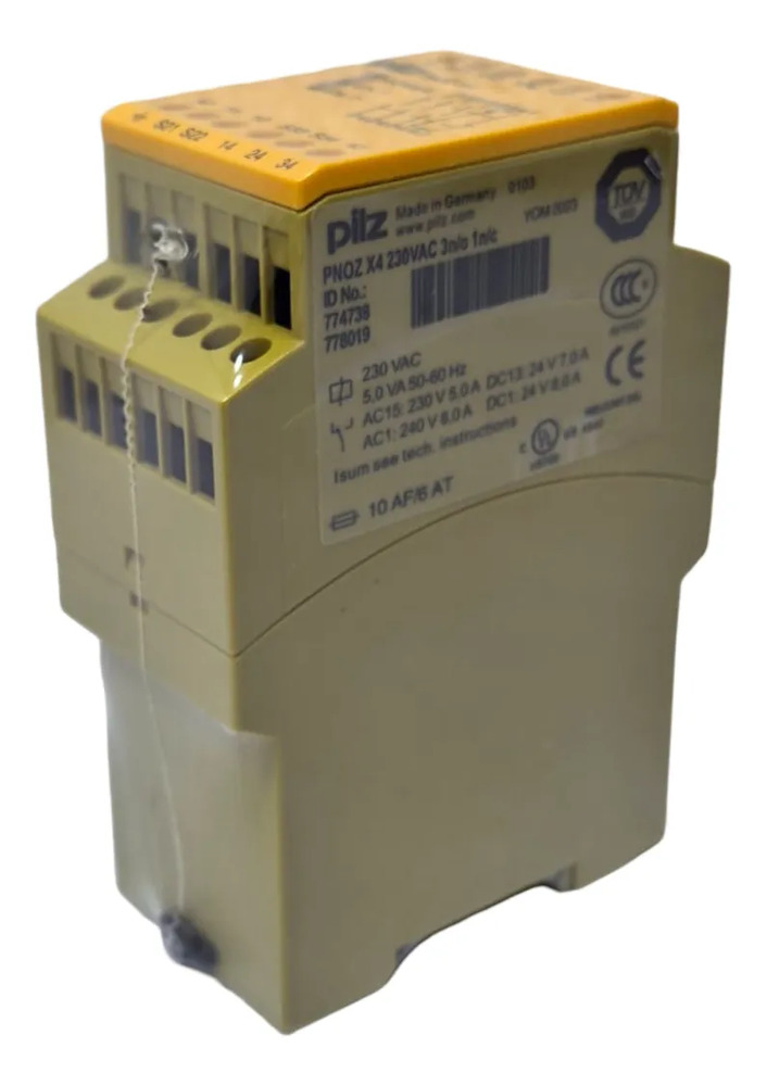 Pilz 774738 Relé De Seguridad Pnoz X4 230vac