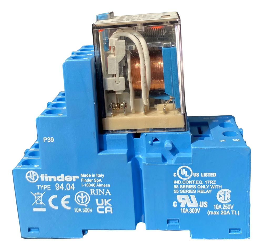 Finder 94.04 Con 55.34.9.024.0040 Rele 10a 24v